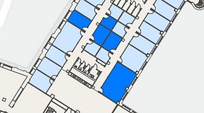 
							Planritning för Convendum Sundbyberg, 5 privata rum, 88 m²