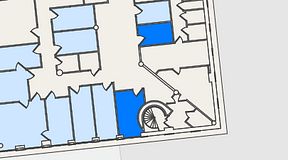 
							Planritning för Mindpark Carlsgatan 12A, 2 privata rum, 21 m²