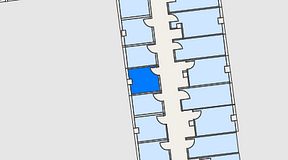 
							Planritning för World Trade Center Göteborg, Mässans gata, 1 privata rum, 9 m²