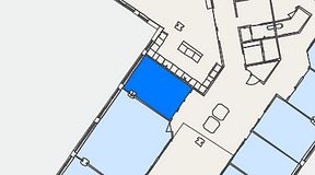 Planritning för FASTOFFICE Raisiogatan 1, 1 privata rum, 17 m²
