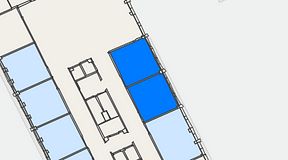 
							Planritning för Convendum Vegagatan 14, 2 privata rum, 24 m²