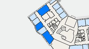 
							Planritning för Regus Saltsjö-Boo, 3 privata rum, 56 m²