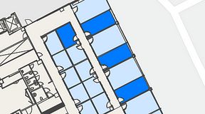 
							Planritning för Convendum Vasagatan 16, 4 privata rum, 59 m²