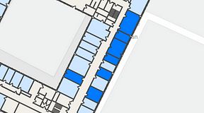 
							Planritning för Quick Office Älvsjö, 5 privata rum, 103 m²