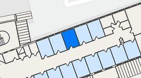 Planritning för FirstOffice Navet, 1 privata rum, 12 m²