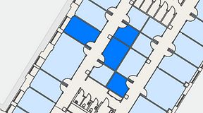 
							Planritning för Convendum Sundbyberg, 4 privata rum, 42 m²