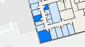 
							Planritning för Regus Lidingö, 3 privata rum, 29 m²