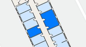 
							Planritning för Easy Office Bromma, 2 privata rum, 42 m²