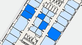 
							Planritning för Convendum Sundbyberg, 5 privata rum, 75 m²