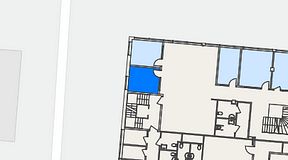 
							Planritning för Spaces Helsingborg Väla, 1 privata rum, 11 m²