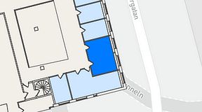 
							Planritning för THE WORKS Medborgarplatsen, 1 privata rum, 22 m²