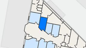 
							Planritning för Kontorshotell Triangeln, 1 privata rum, 12 m²