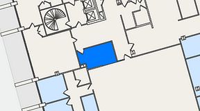 
							Planritning för United Spaces Östra Hamngatan, 1 privata rum, 19 m²