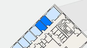 
							Planritning för Regus Nynäshamn, 2 privata rum, 20 m²