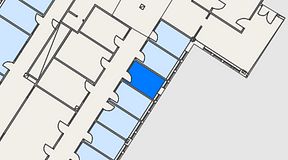 Planritning för Easy Office Skarpnäck, 1 privata rum, 8 m²