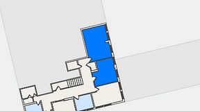 
							Planritning för Metropole Brännkyrkagatan 76, 2 privata rum, 44 m²