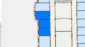 
							Planritning för FASTOFFICE Johanneslundsvägen 2, 3 privata rum, 36 m²