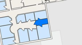 
							Planritning för Växthuset Vasatorpsvägen, 1 privata rum, 7 m²