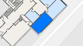 
							Planritning för THE WORKS Solna Business Park, 1 privata rum, 27 m²
