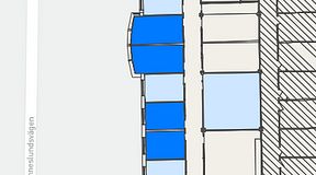 
							Planritning för FASTOFFICE Johanneslundsvägen 2, 4 privata rum, 64 m²