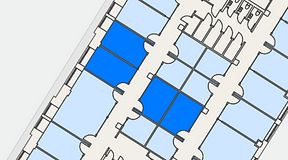 
							Planritning för Convendum Sundbyberg, 4 privata rum, 52 m²
