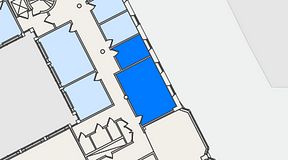 
							Planritning för iOffice Drottninggatan 33, 2 privata rum, 36 m²