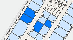 
							Planritning för Convendum Sundbyberg, 4 privata rum, 49 m²