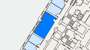 
							Planritning för iOffice Sjöbefälsskolan, 1 privata rum, 36 m²