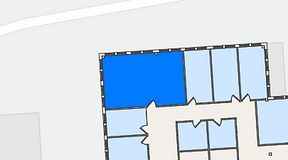 
							Planritning för FirstOffice Säveån, 1 privata rum, 52 m²