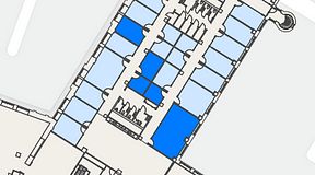 
							Planritning för Convendum Sundbyberg, 5 privata rum, 85 m²