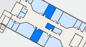 
							Planritning för Växthuset Stensjögatan, 3 privata rum, 48 m²
