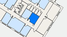 
							Planritning för Convendum Sundbyberg, 1 privata rum, 15 m²