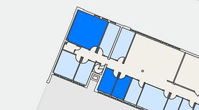 
							Planritning för C/O Tyresö, 3 privata rum, 47 m²