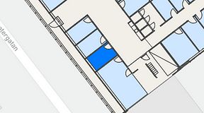 
							Planritning för Convendum Avenyn, 1 privata rum, 10 m²