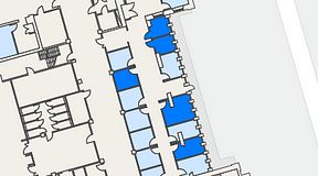 
							Planritning för High Court Börshuset, 5 privata rum, 41 m²