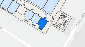
							Planritning för iOffice Sjöbefälsskolan, 1 privata rum, 10 m²