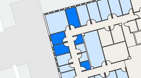 
							Planritning för Regus Lidingö, 5 privata rum, 32 m²