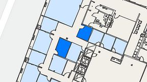 
							Planritning för Regus Östermalmstorg, 2 privata rum, 15 m²