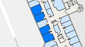 
							Planritning för Regus Helsingborg Södergatan, 4 privata rum, 52 m²
