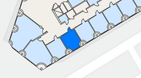 
							Planritning för Växthuset Fredriksbergsgatan, 1 privata rum, 15 m²