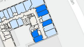 
							Planritning för Genetor Elverket, 5 privata rum, 67 m²
