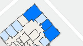 
							Planritning för Easy Office Kungsängen, 3 privata rum, 79 m²