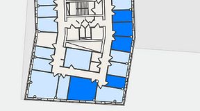 
							Planritning för Regus Hyllie Stationstorg 31, 5 privata rum, 56 m²