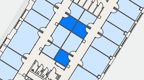 
							Planritning för Convendum Sundbyberg, 3 privata rum, 24 m²