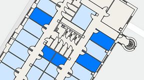 
							Planritning för Convendum Sundbyberg, 5 privata rum, 63 m²