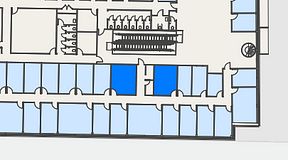 
							Planritning för Regus Mariestad, 2 privata rum, 36 m²