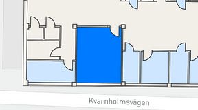 
							Planritning för Landskapet Kvarnholmen, 1 privata rum, 30 m²
