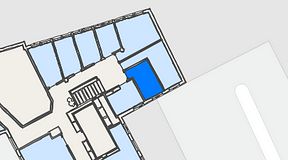 
							Planritning för iOffice Kungsgatan 37, 1 privata rum, 8 m²