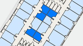 
							Planritning för Convendum Sundbyberg, 5 privata rum, 40 m²