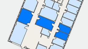 
							Planritning för Växthuset Jägershillgatan, 4 privata rum, 58 m²